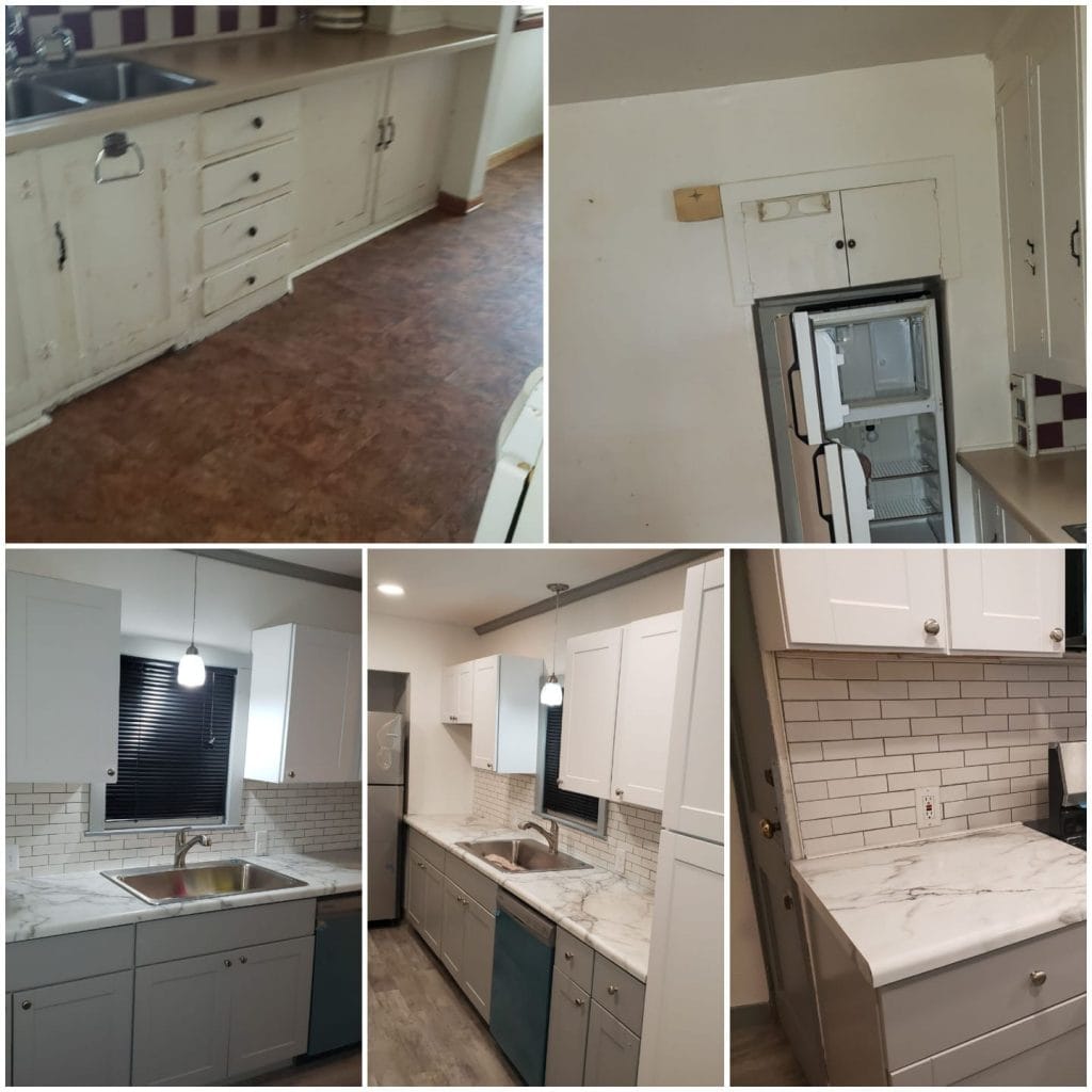 kitchen remodel by handyman twin cities
